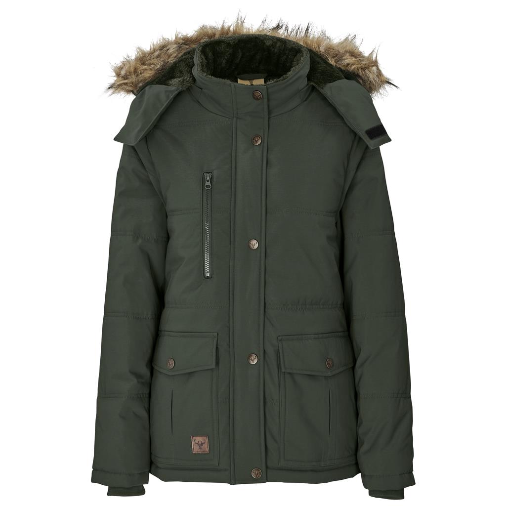 Ladies Cederberg Parka Jacket Mirelle Leather and Lifestyle