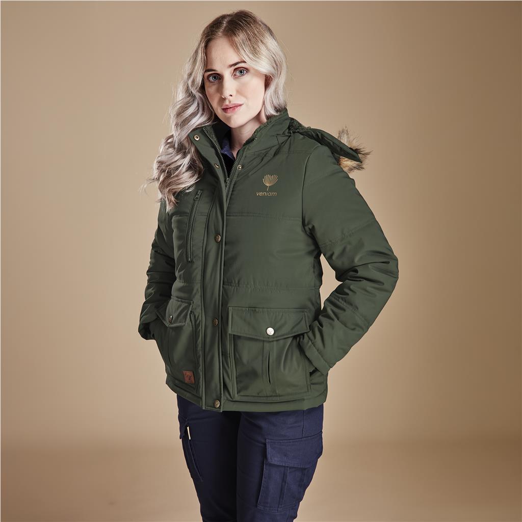 Ladies Cederberg Parka Jacket Mirelle Leather and Lifestyle