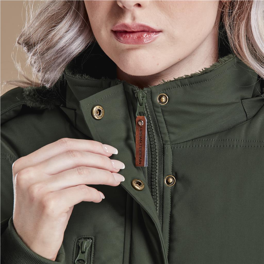 Ladies Cederberg Parka Jacket Mirelle Leather and Lifestyle