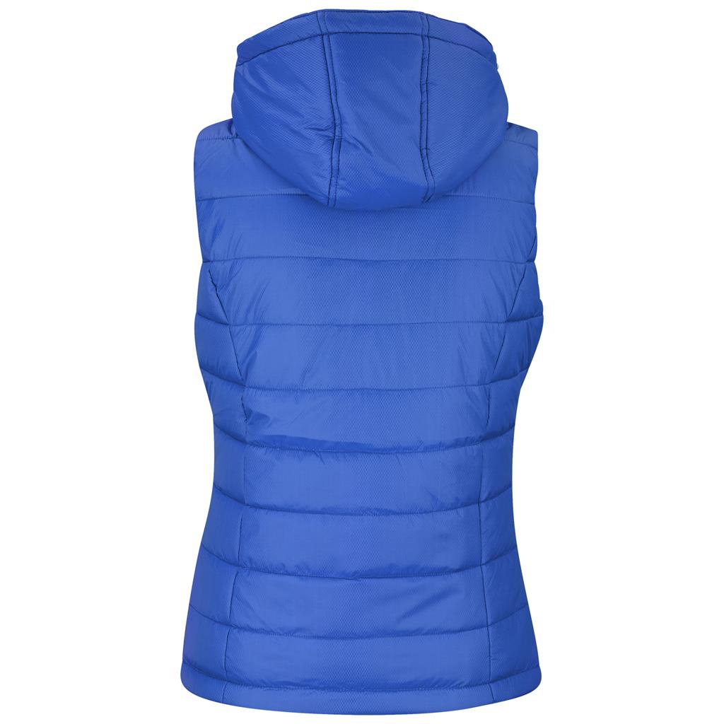 Ladies Evolution Bodywarmer - Royal Blue Mirelle Leather and Lifestyle
