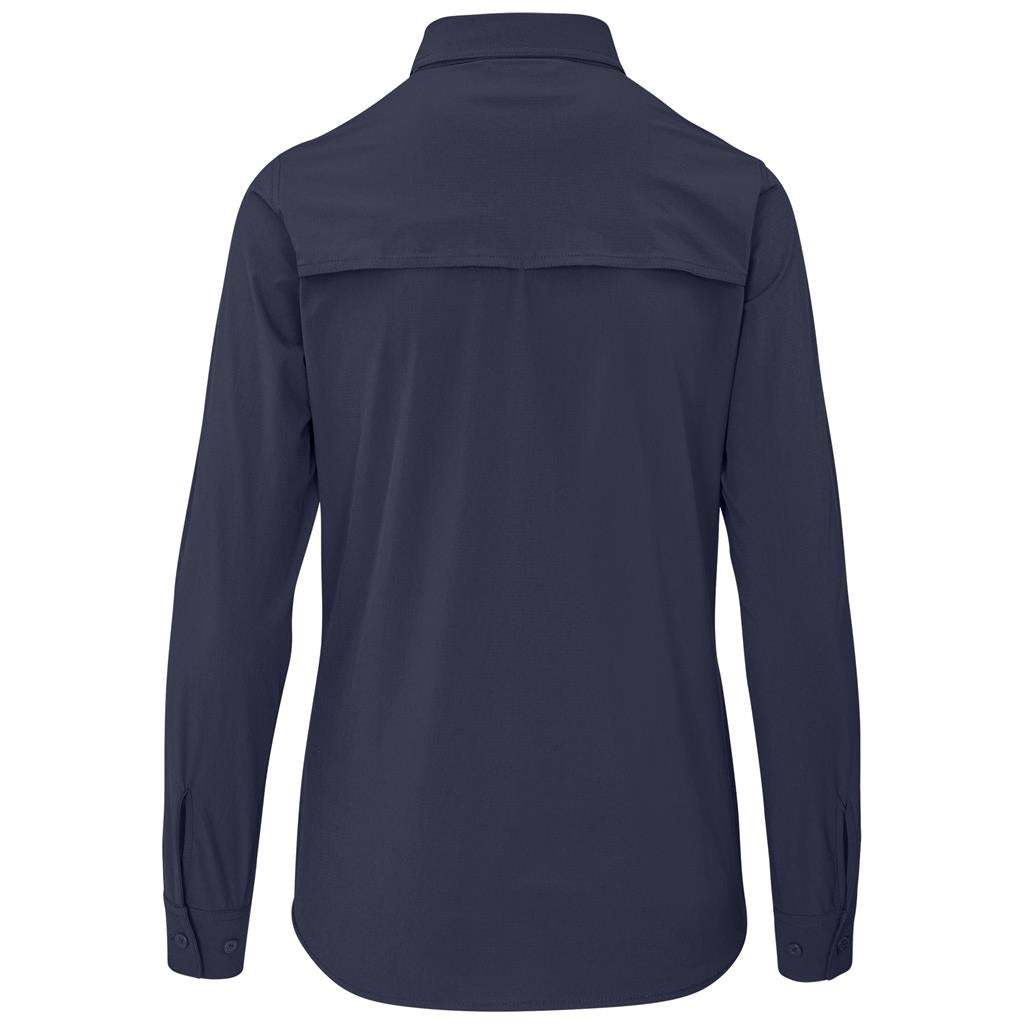 Ladies Long Sleeve Amatola Shirt - South Africa - Mirelle Leather and Lifestyle