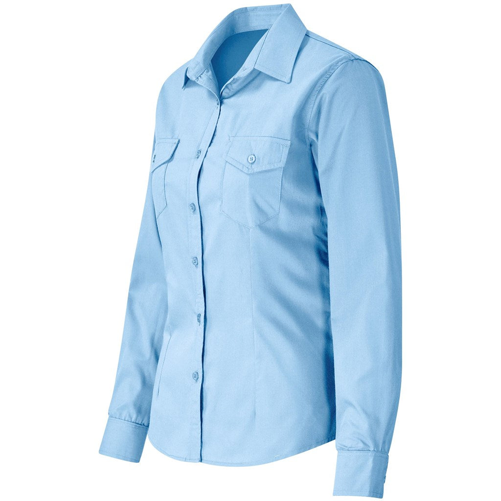 Ladies Long Sleeve Kensington Shirt - South Africa - Mirelle Leather and Lifestyle