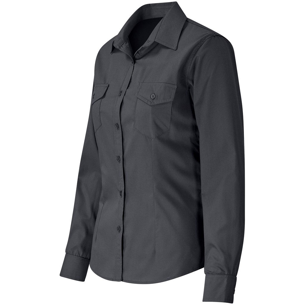 Ladies Long Sleeve Kensington Shirt - South Africa - Mirelle Leather and Lifestyle