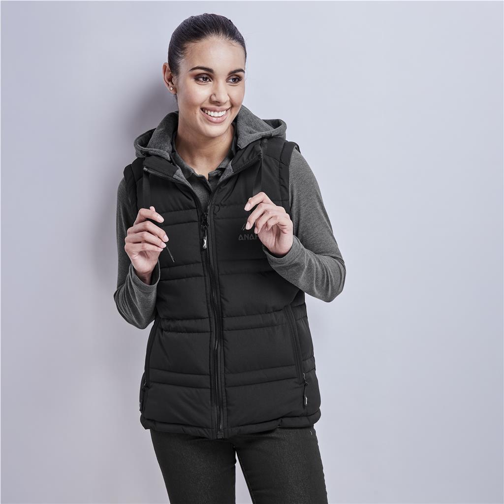 Ladies Okinawa Bodywarmer Mirelle Leather and Lifestyle