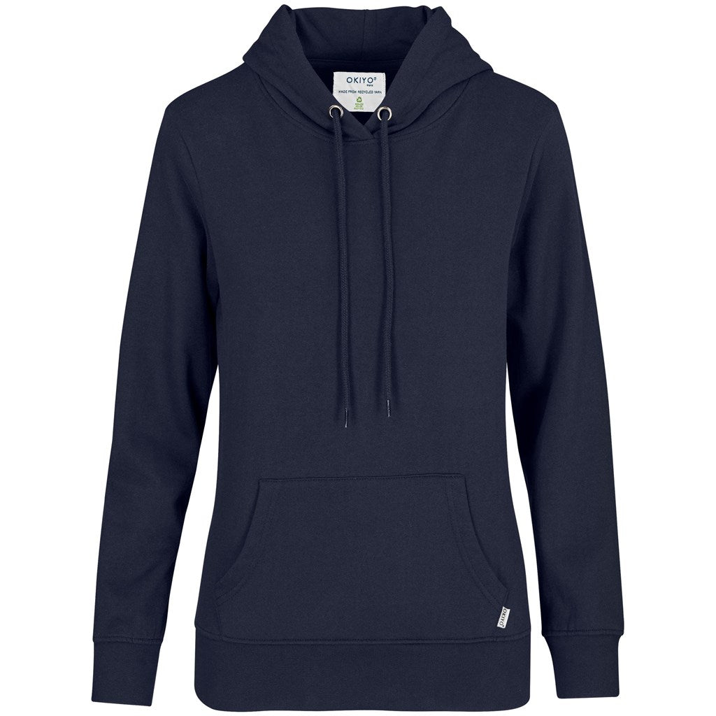 Ladies Okiyo Kaizen Eco Hooded Sweater Mirelle Leather and Lifestyle