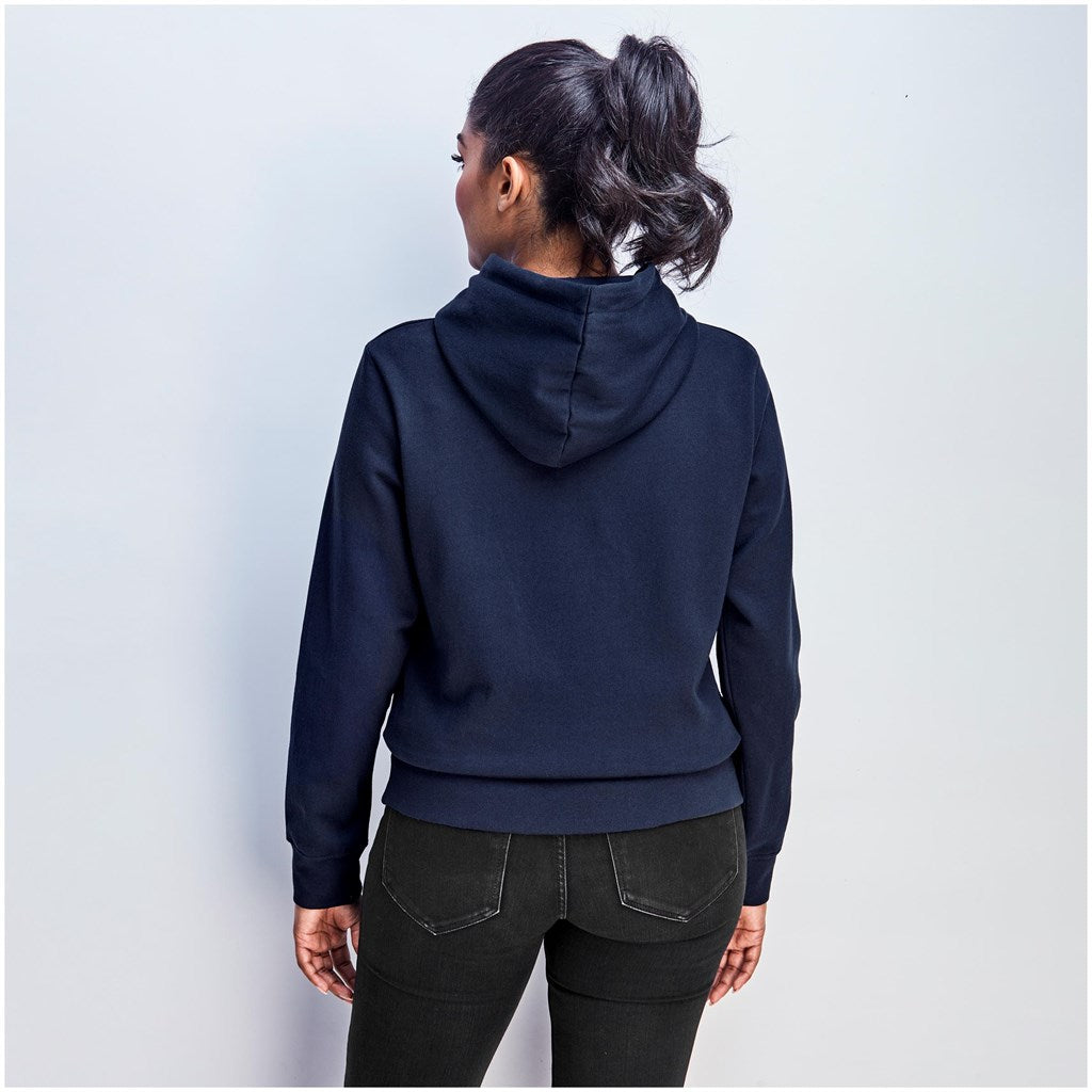 Ladies Okiyo Kaizen Eco Hooded Sweater Mirelle Leather and Lifestyle