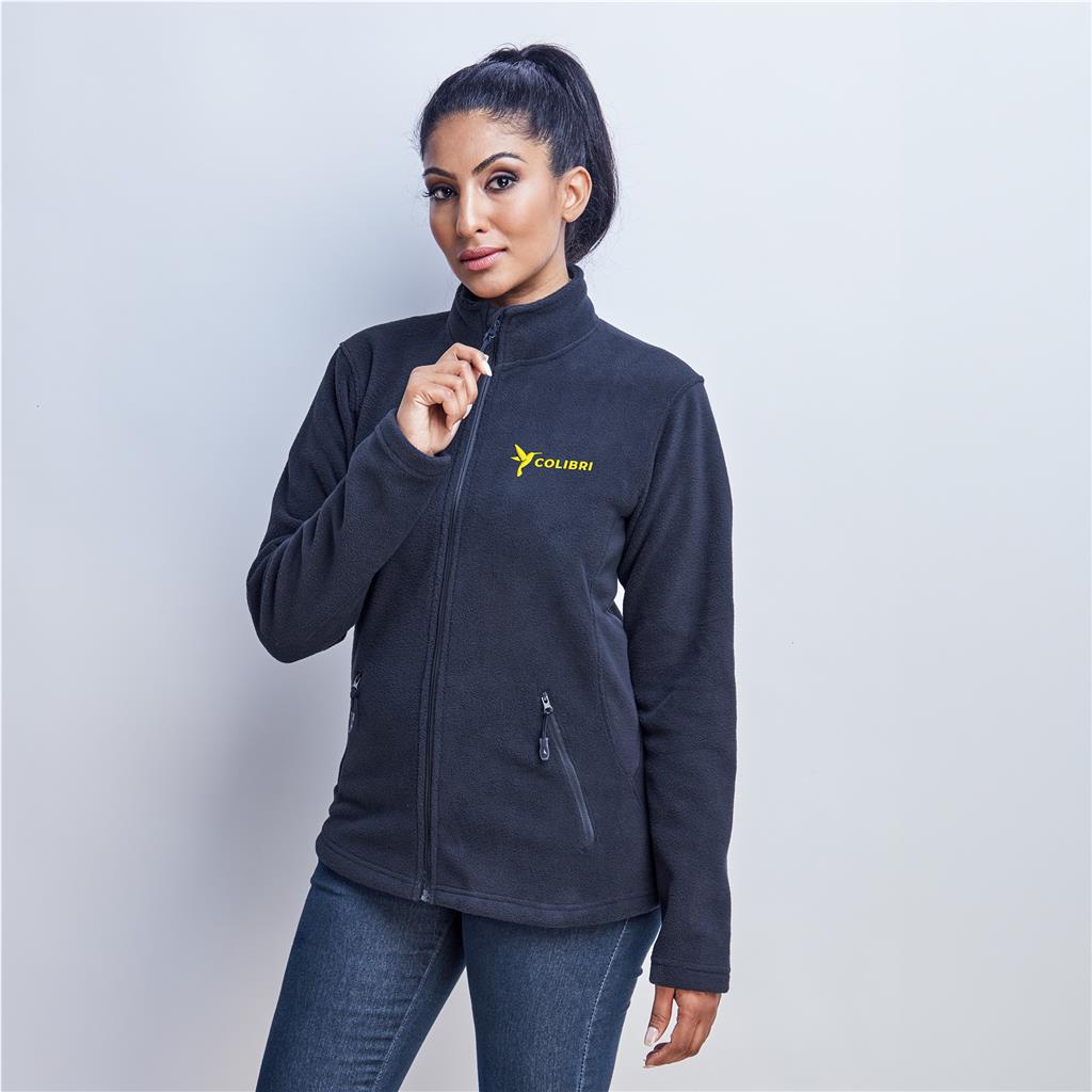 Ladies Oslo Micro Fleece Jacket Mirelle Leather and Lifestyle