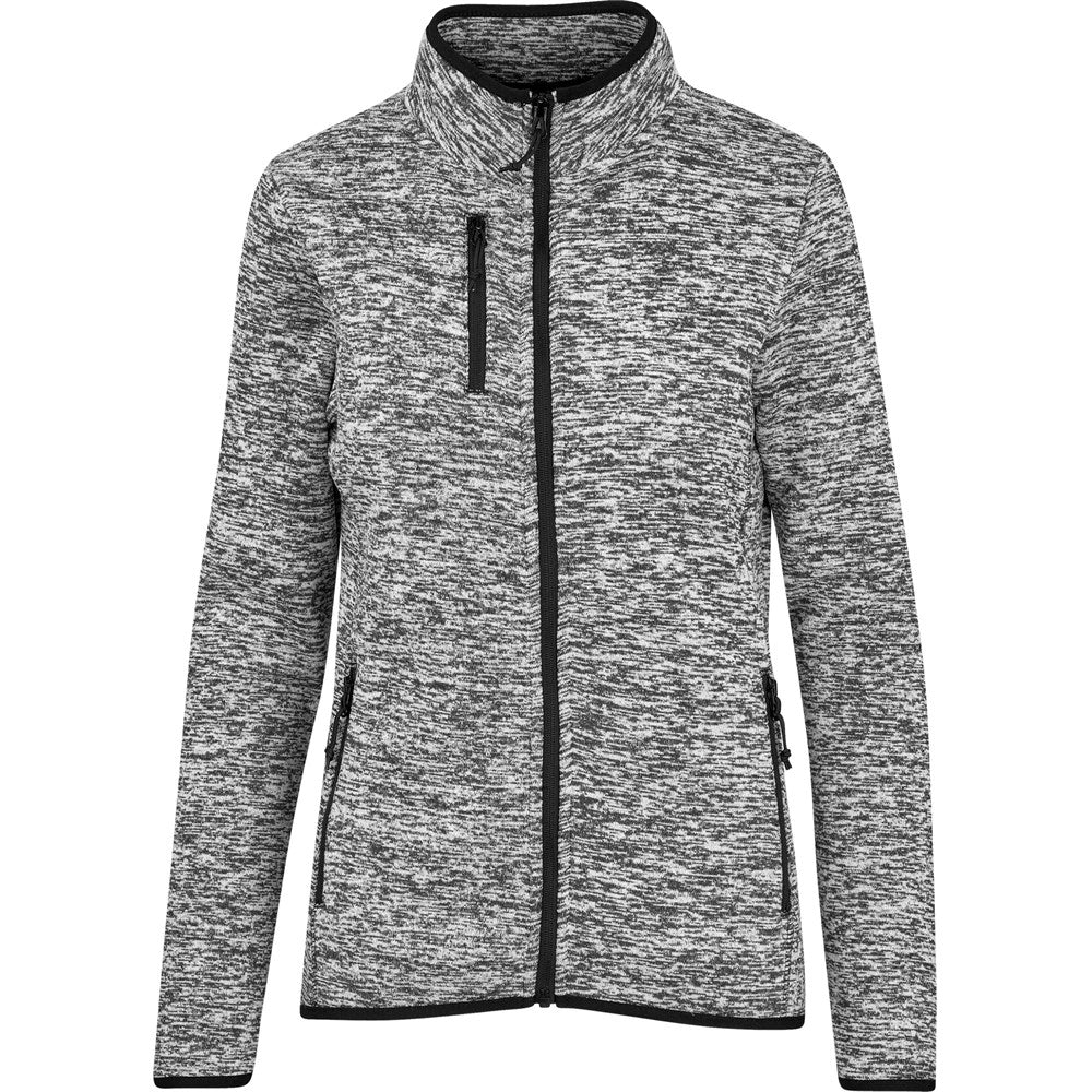 Ladies Paragon Fleece Jacket - Grey Mirelle Leather and Lifestyle