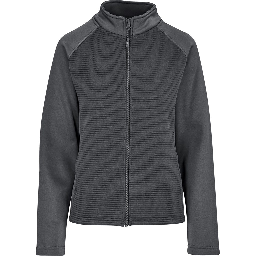 Ladies Ridge Jacket - Grey Mirelle Leather and Lifestyle