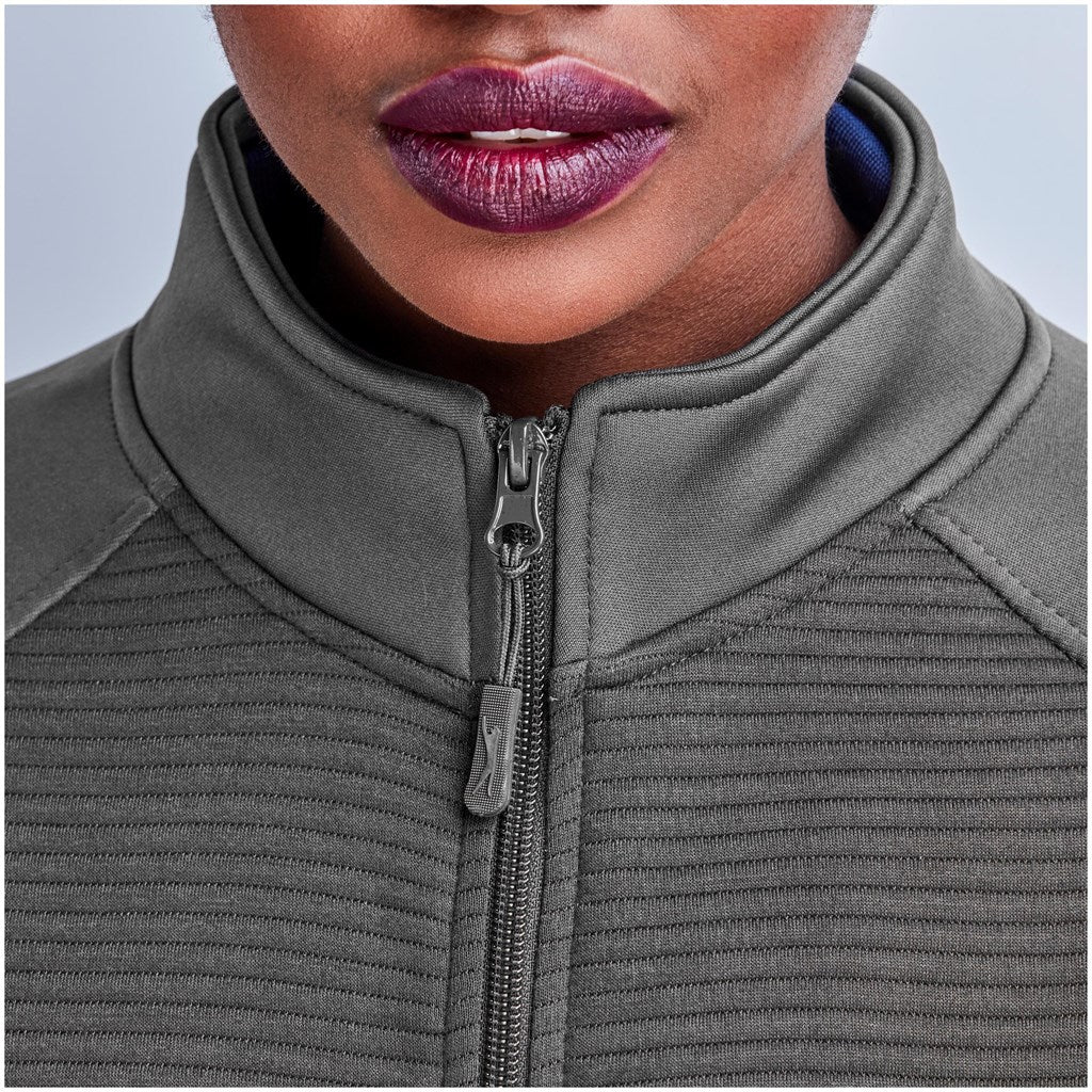 Ladies Ridge Jacket - Grey Mirelle Leather and Lifestyle