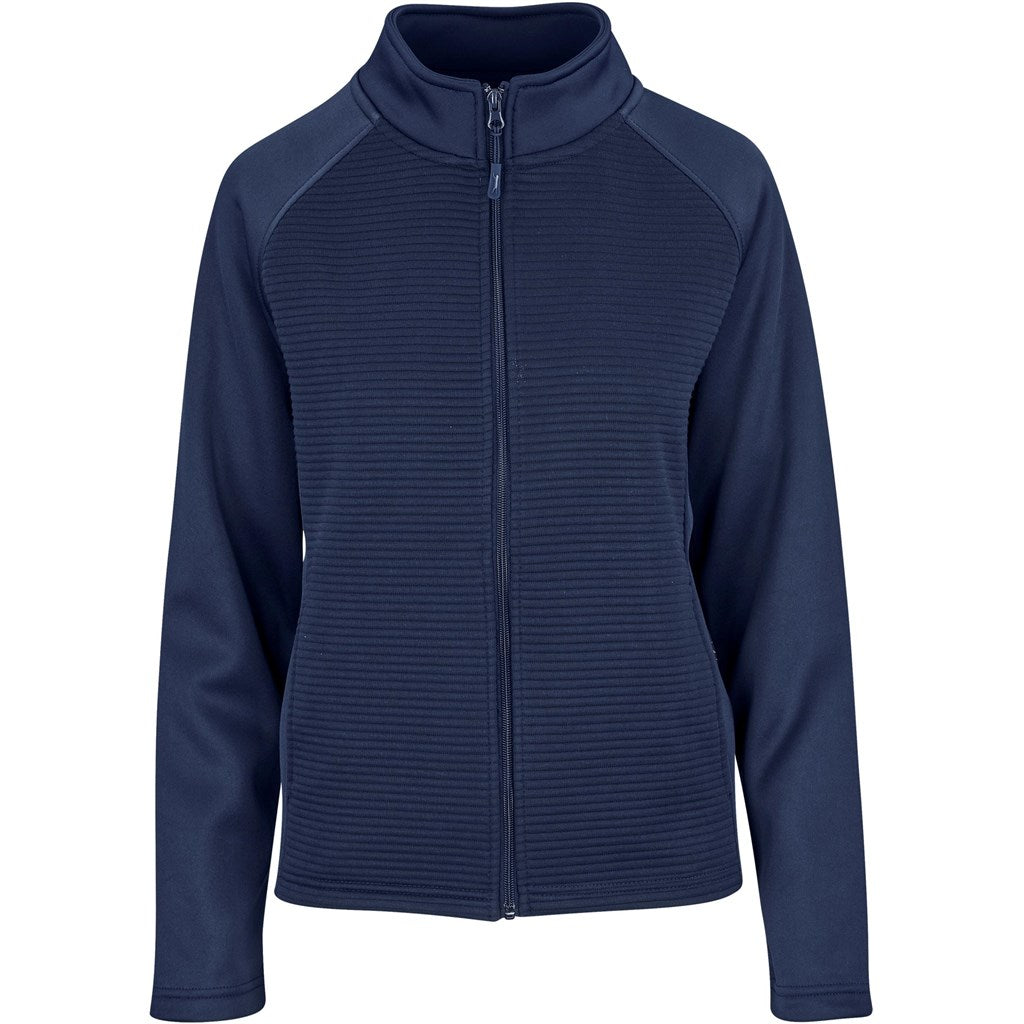 Ladies Ridge Jacket - Navy Mirelle Leather and Lifestyle