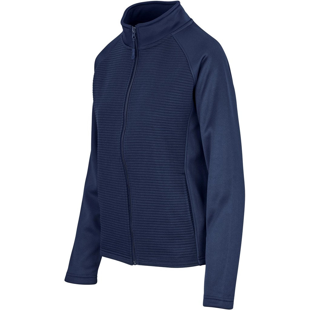 Ladies Ridge Jacket - Navy Mirelle Leather and Lifestyle