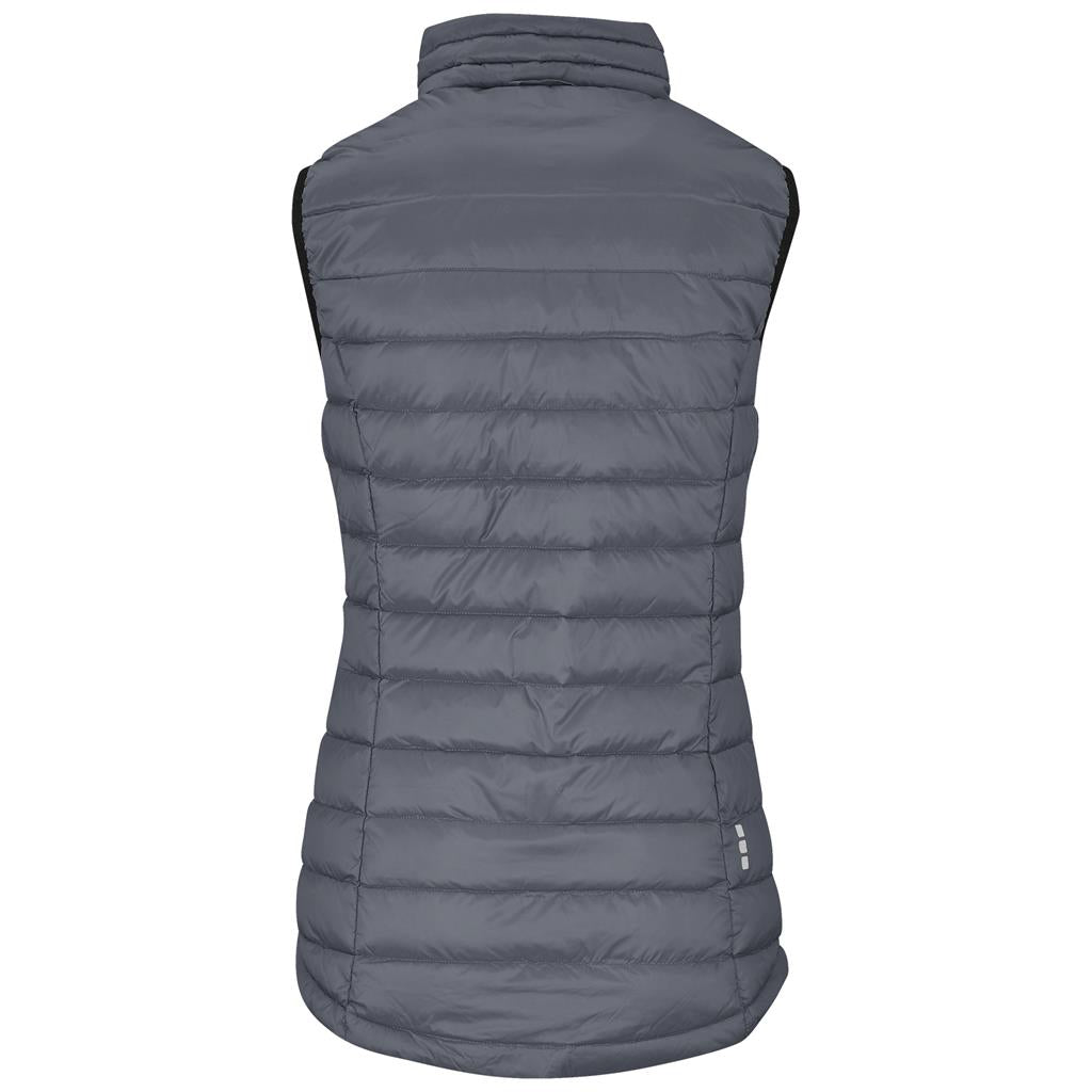Ladies Scotia Bodywarmer - Grey Mirelle Leather and Lifestyle