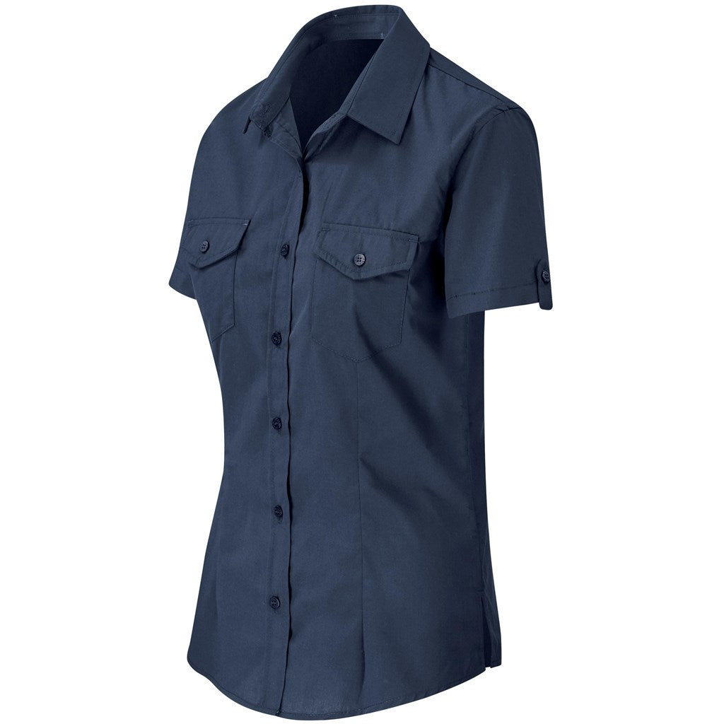 Ladies Short Sleeve Kensington Shirt - South Africa - Mirelle Leather and Lifestyle