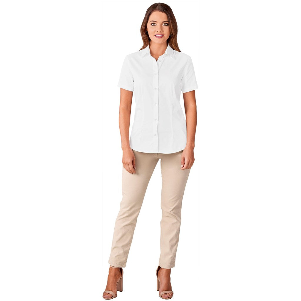 Ladies Short Sleeve Milano Shirt - South Africa - Mirelle Leather and Lifestyle
