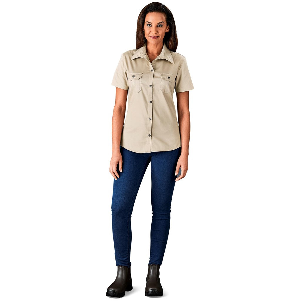 Ladies Short Sleeve Wildstone Shirt - South Africa - Mirelle Leather and Lifestyle