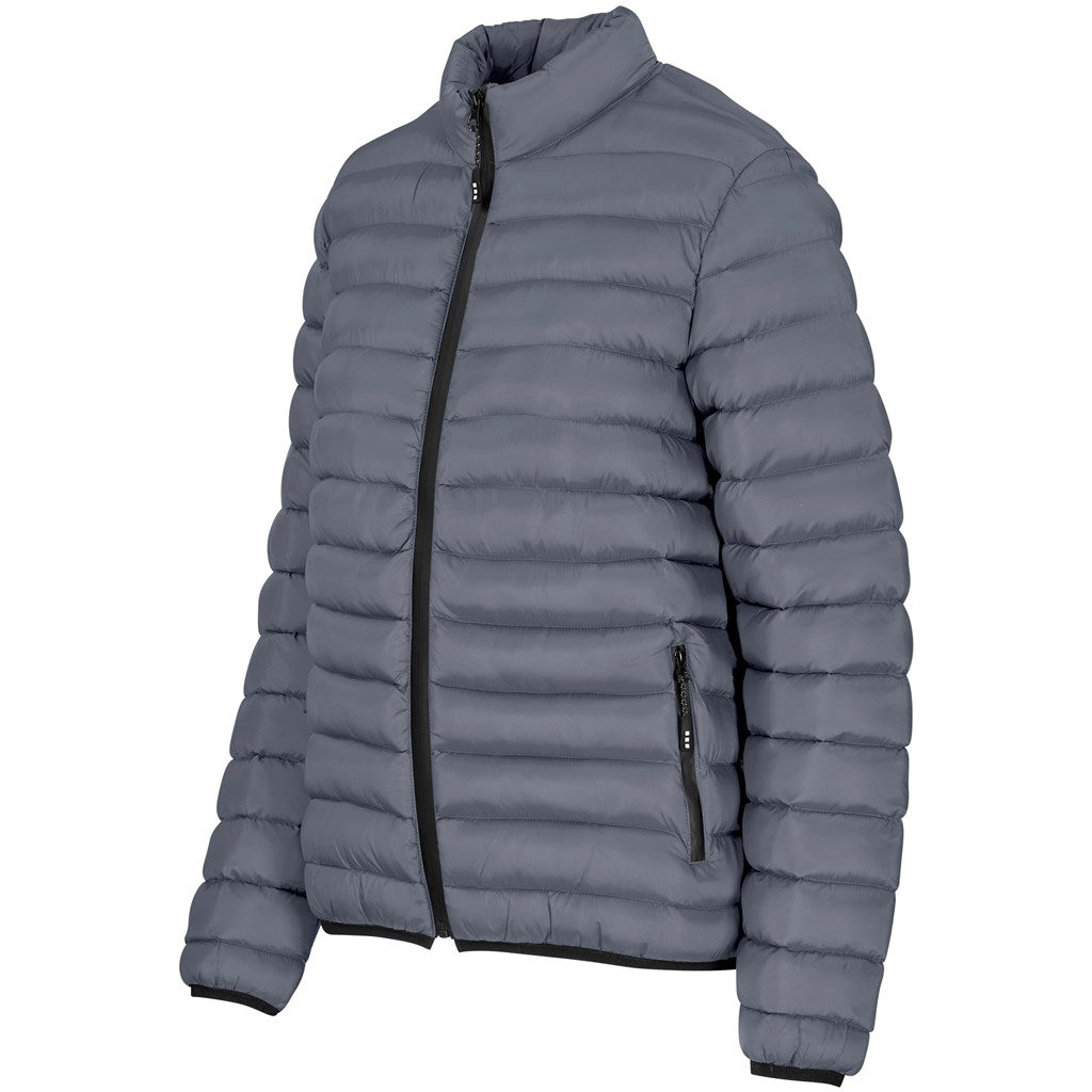 Ladies Utah Jacket - Dark Grey Mirelle Leather and Lifestyle