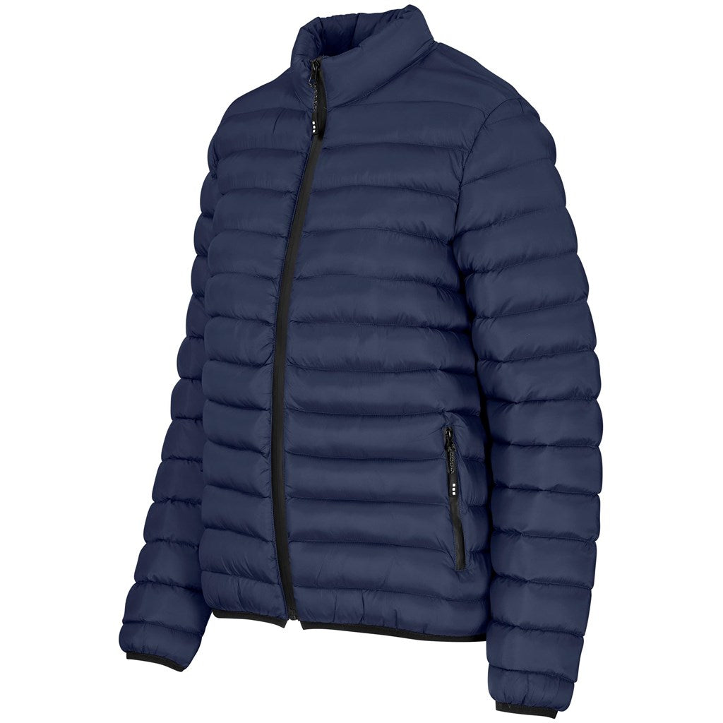 Ladies Utah Jacket - Navy Mirelle Leather and Lifestyle