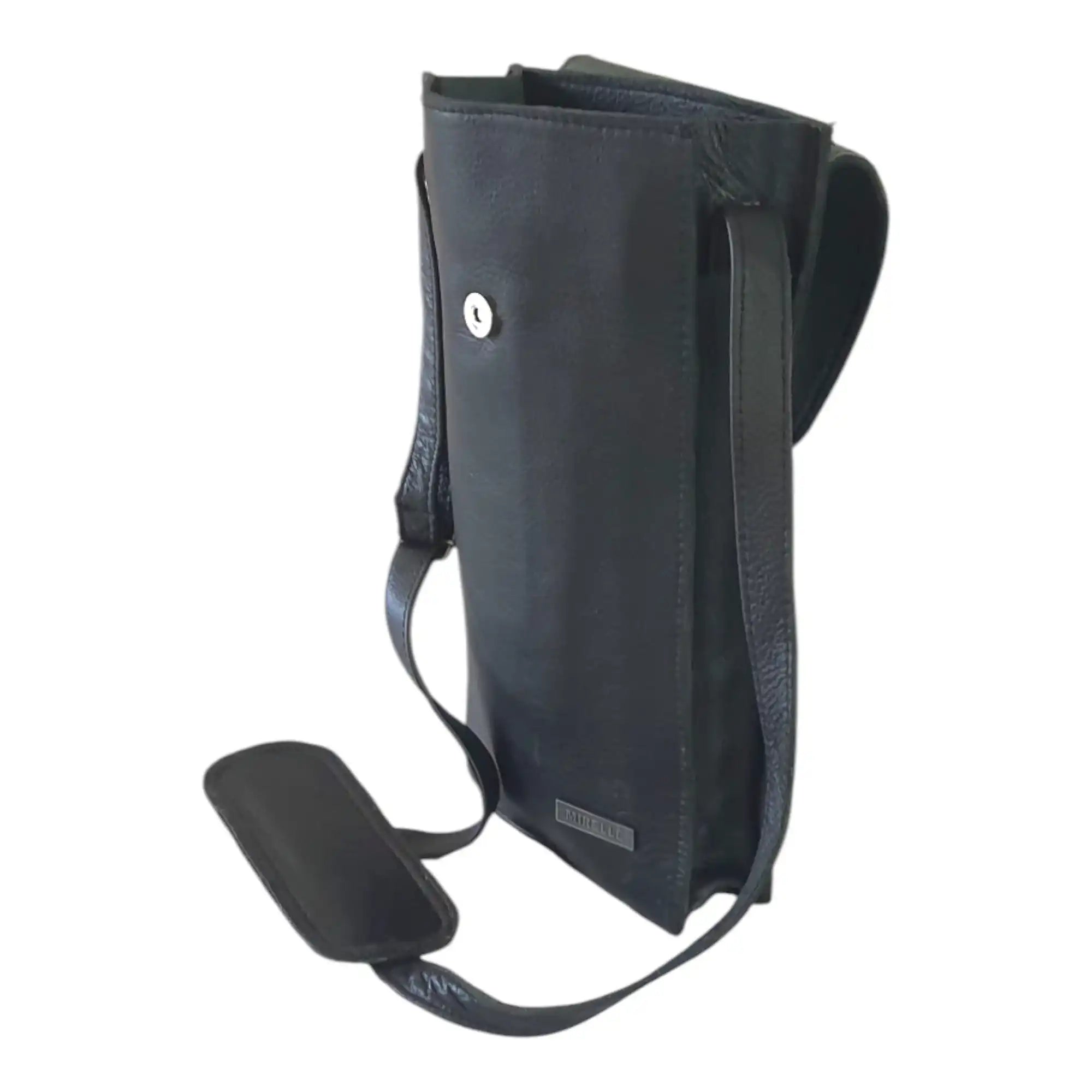 Leather 2 Bottle Sling Carrier Bag | MIRELLE ZA Food & Beverage Carriers Mirelle Leather and Lifestyle