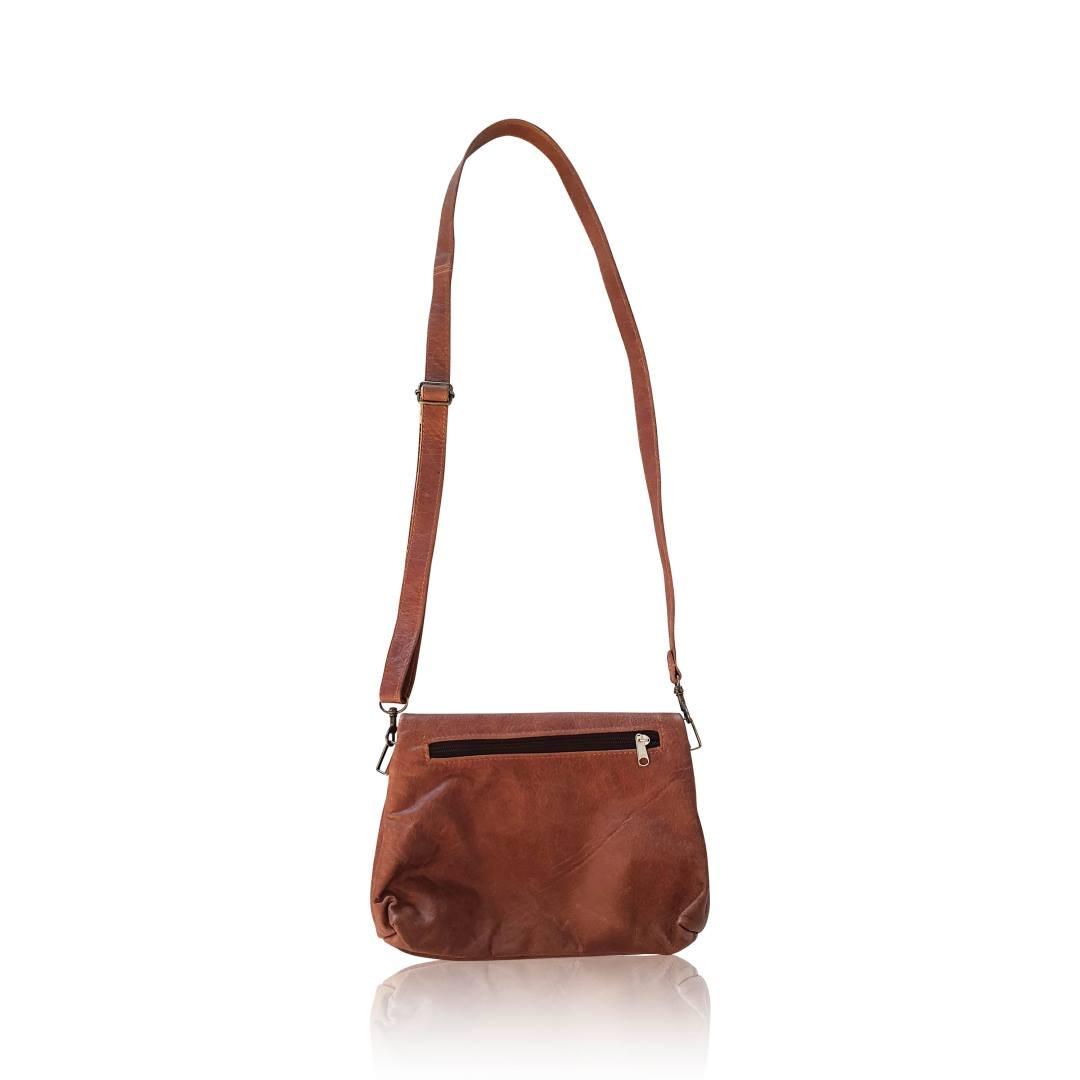 Leather 3-Way Convertible Backpack | Messenger Handbag - MIRELLE ZA Backpack Mirelle Leather and Lifestyle