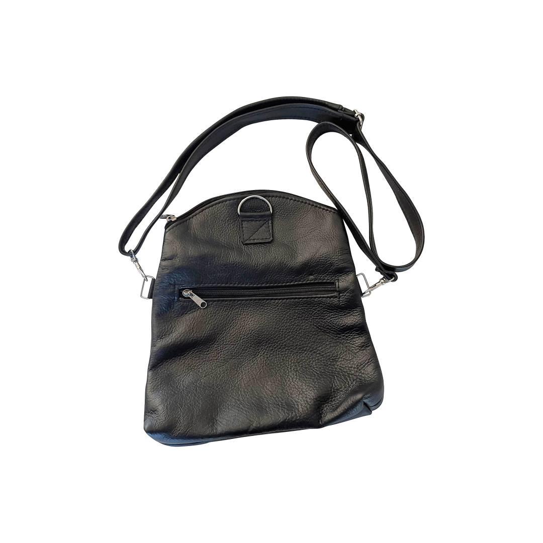 Leather 3-Way Convertible Backpack | Messenger Handbag - MIRELLE ZA Backpack Mirelle Leather and Lifestyle