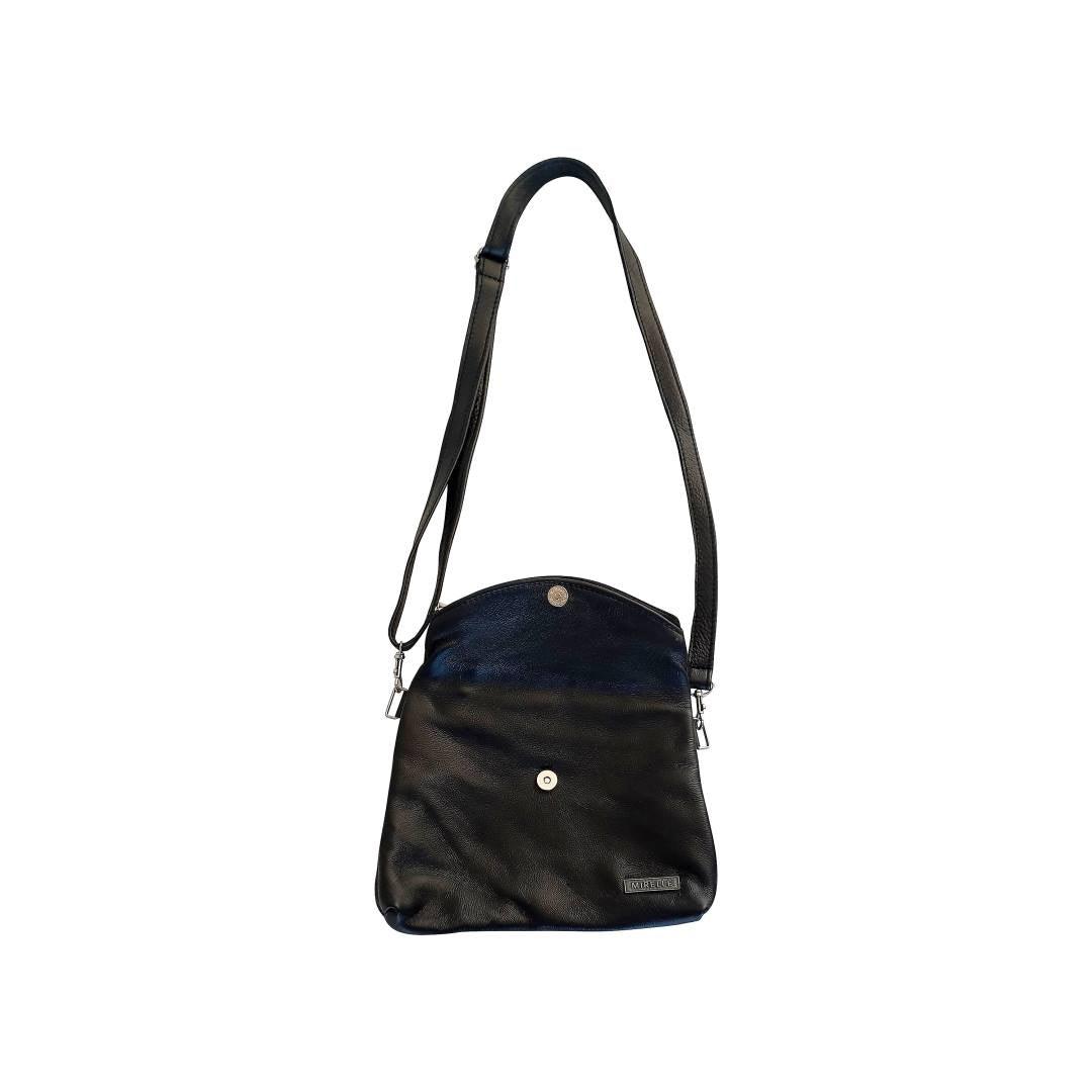 Leather 3-Way Convertible Backpack | Messenger Handbag - MIRELLE ZA Backpack Mirelle Leather and Lifestyle