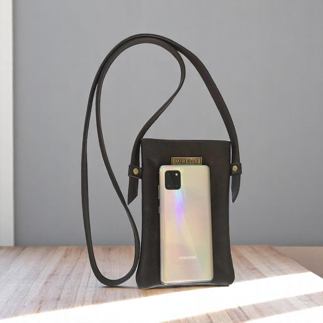 Leather Cellphone Crossbody Sling Handbag for Ladies | MIRELLE ZA Crossbody Handbag Mirelle Leather and Lifestyle