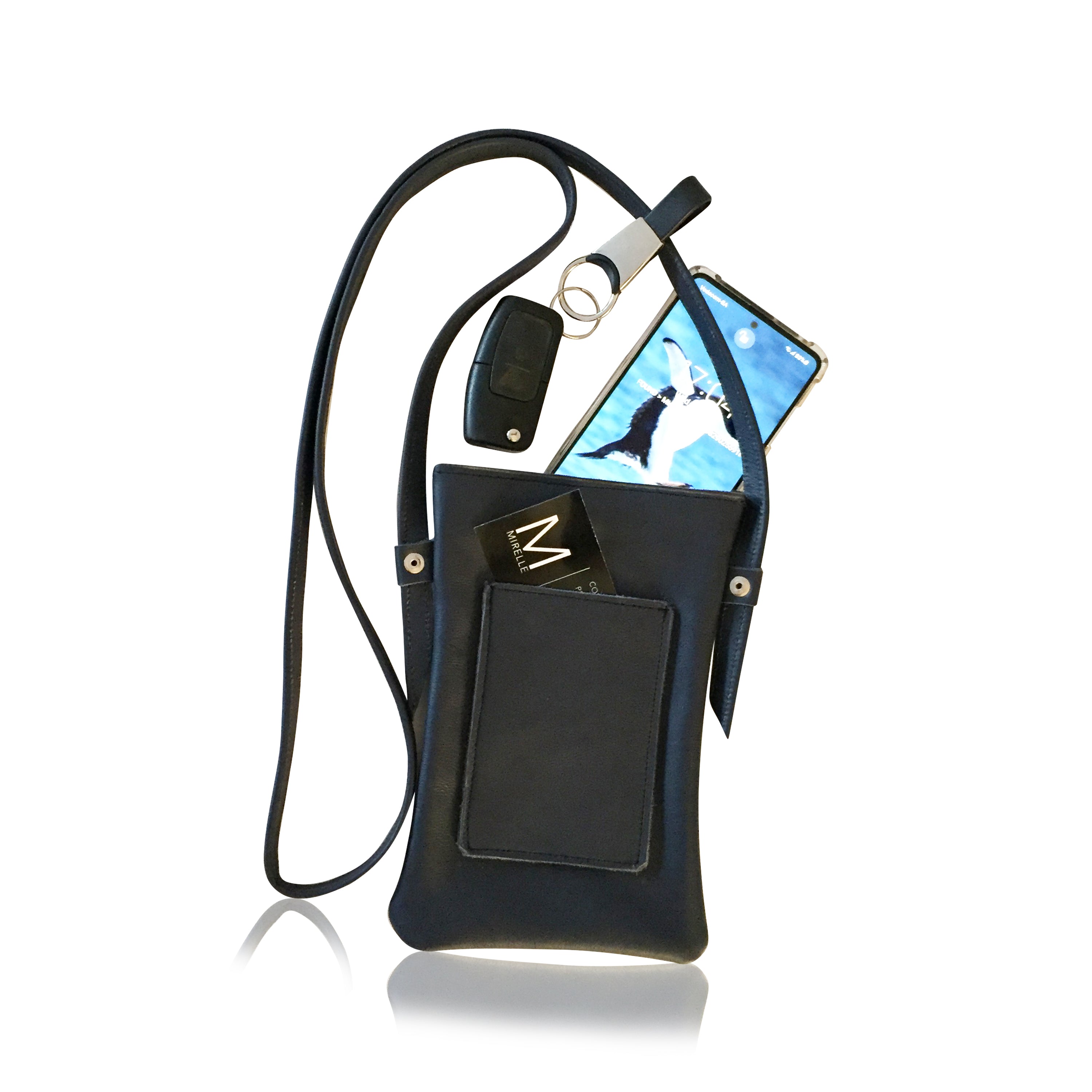Leather Cellphone Crossbody Sling Handbag for Ladies | MIRELLE ZA Crossbody Handbag Mirelle Leather and Lifestyle