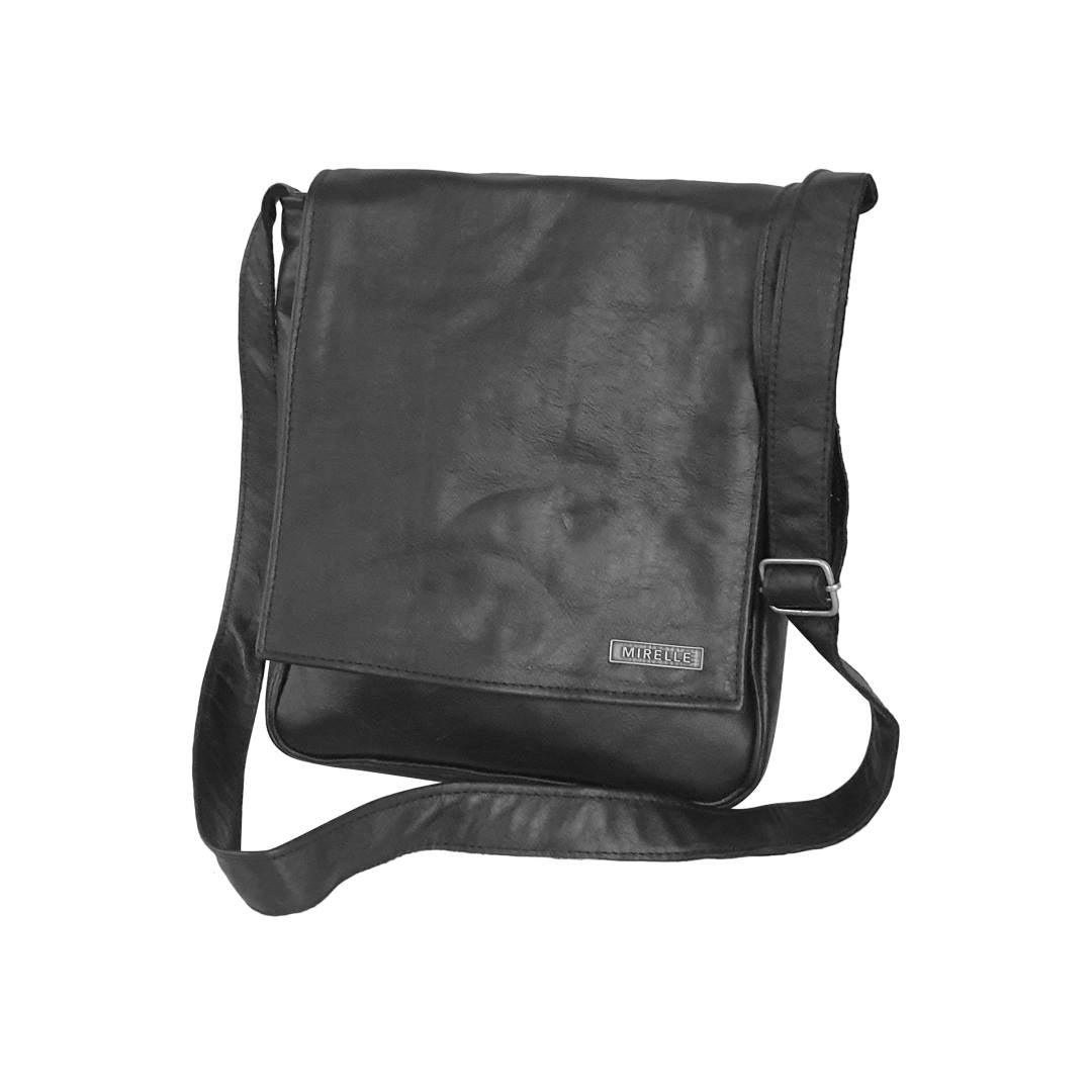 Leather Messenger Bag | MIRELLE ZA Messenger bag Mirelle Leather and Lifestyle