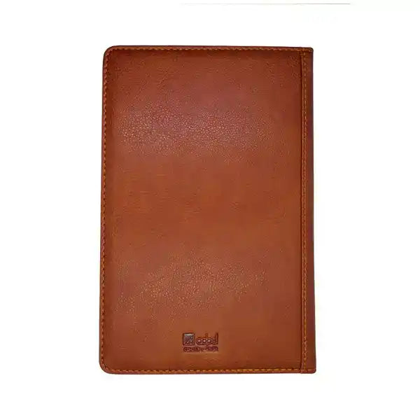 Leather Slip on Notebook Cover with Refillable A5 Notebook - Gold Trim Pages | MIRELLE - South Africa - Mirelle Leather and Lifestyle