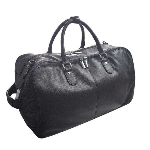 Memphis Leather Trolley Travel Bag - Black - MIRELLE Leather and Lifestyle
