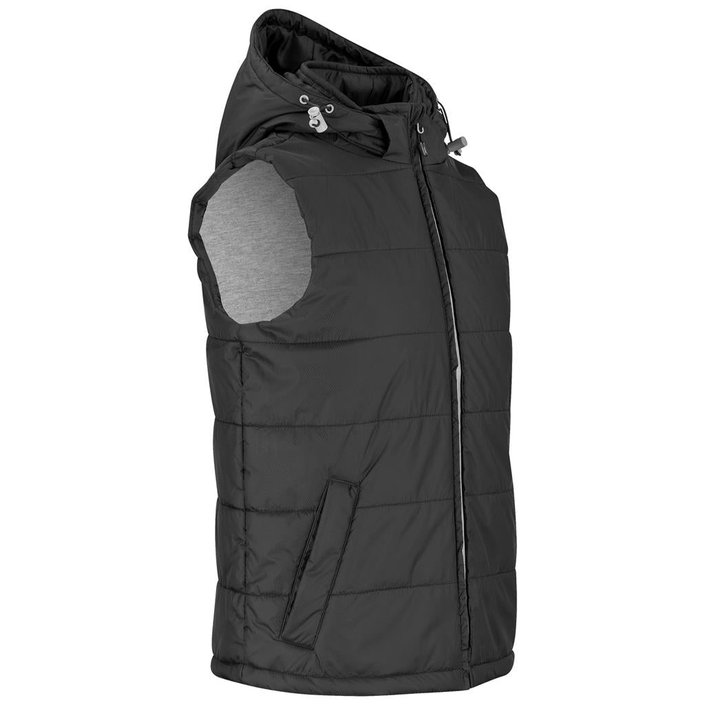 Mens Evolution Bodywarmer - Black Mirelle Leather and Lifestyle