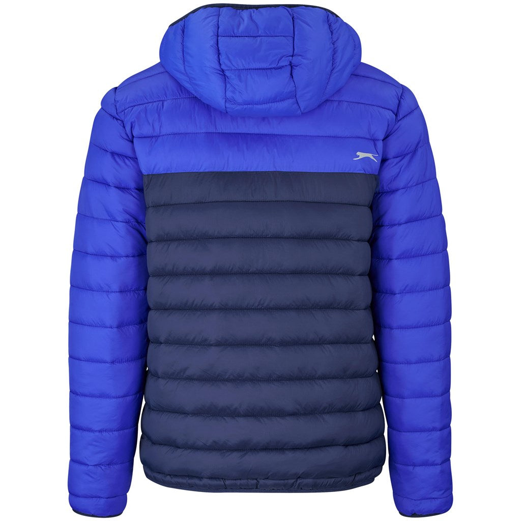 Mens Kyoto Two-Tone Jacket - Navy Mirelle Leather and Lifestyle