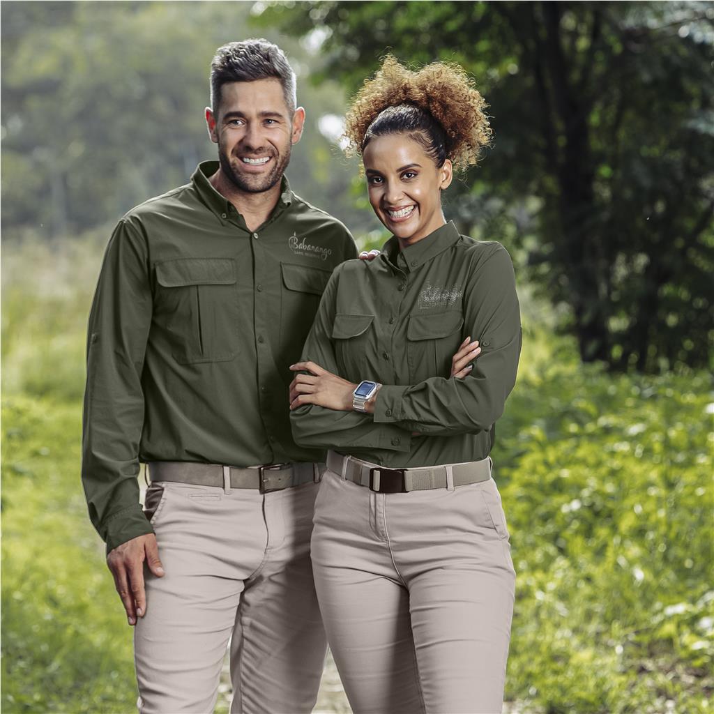 Mens Long Sleeve Amatola Shirt - South Africa - Mirelle Leather and Lifestyle