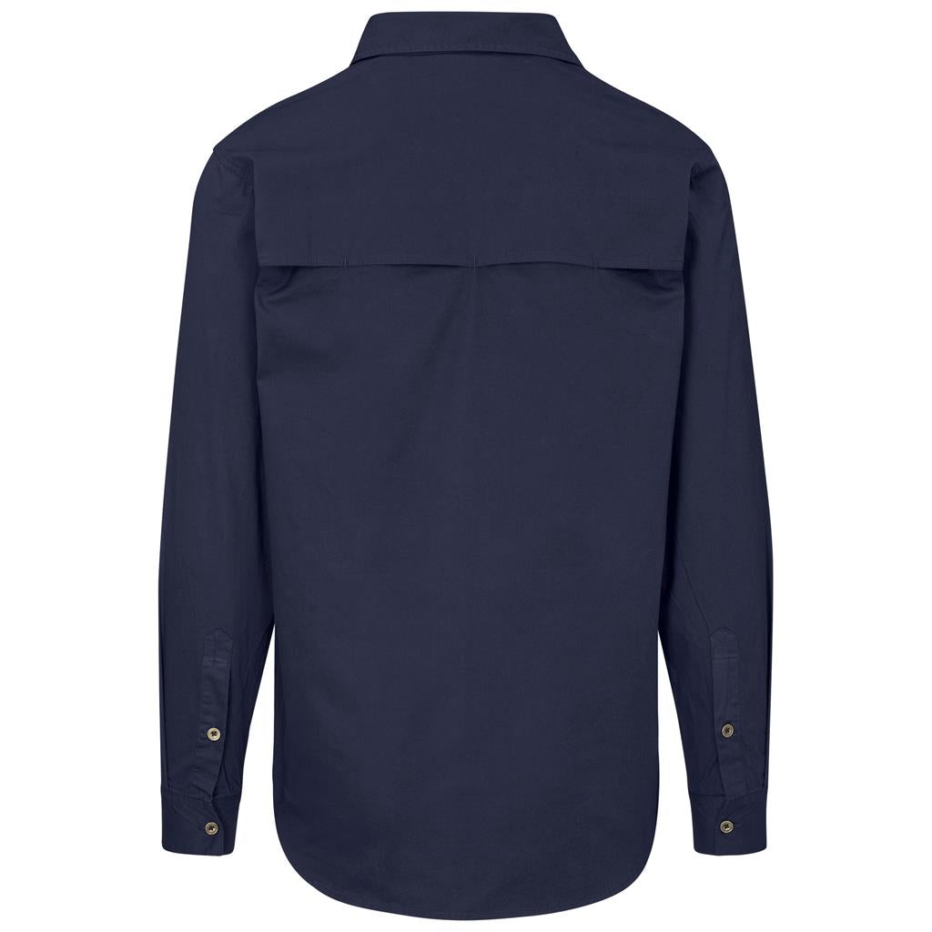 Mens Long Sleeve Mawenzi Twill Shirt - South Africa - Mirelle Leather and Lifestyle