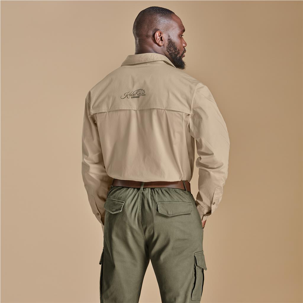 Mens Long Sleeve Mawenzi Twill Shirt - South Africa - Mirelle Leather and Lifestyle