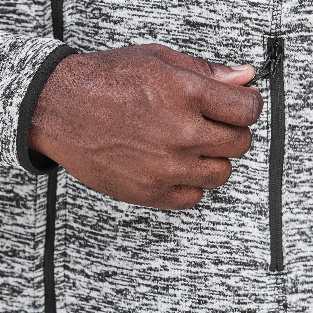 Mens Paragon Fleece Jacket - Grey Mirelle Leather and Lifestyle