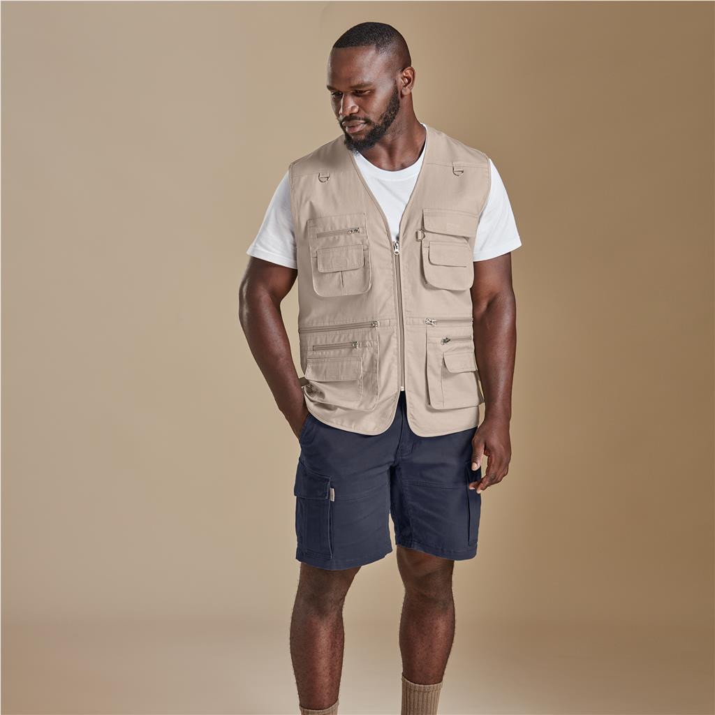 Mens Tugela Sleeveless Jacket - South Africa - Mirelle Leather and Lifestyle