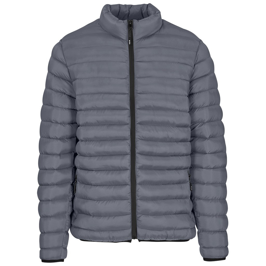 Mens Utah Jacket - Dark Grey Mirelle Leather and Lifestyle