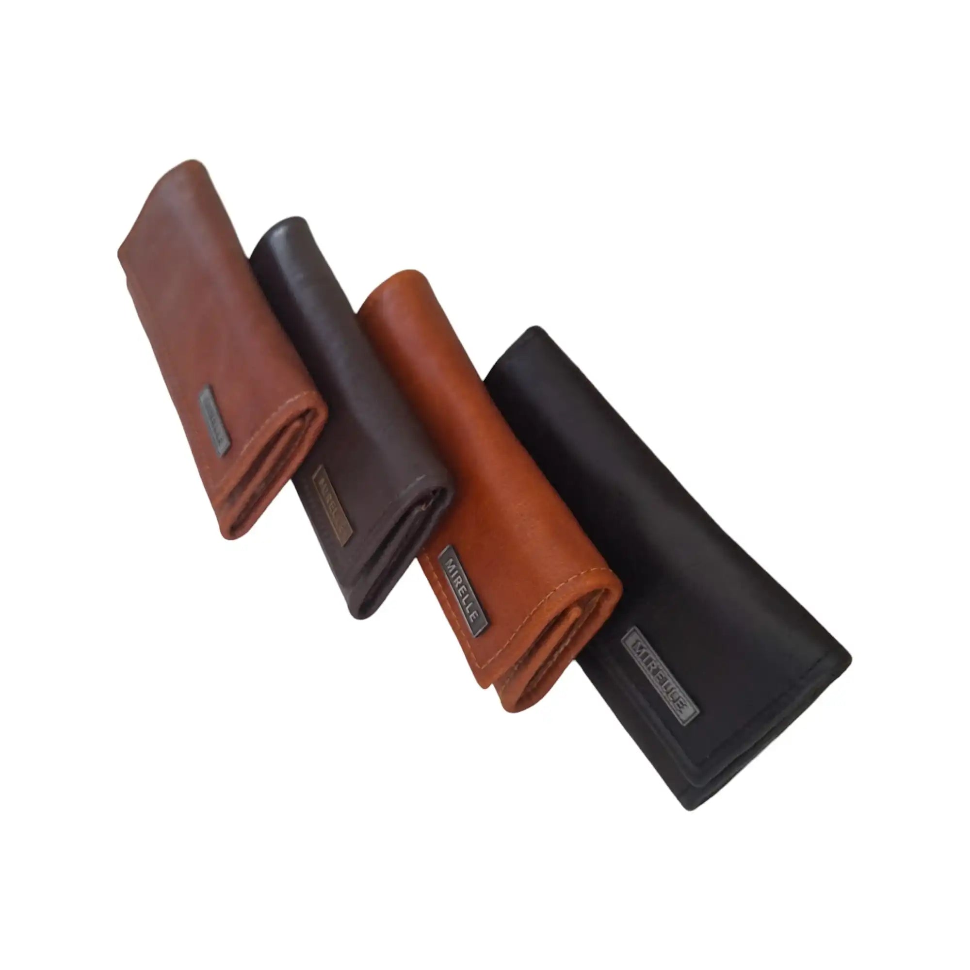 Mirelle Genuine Leather Classic Ladies Purse - Brown - MIRELLE Leather and Lifestyle