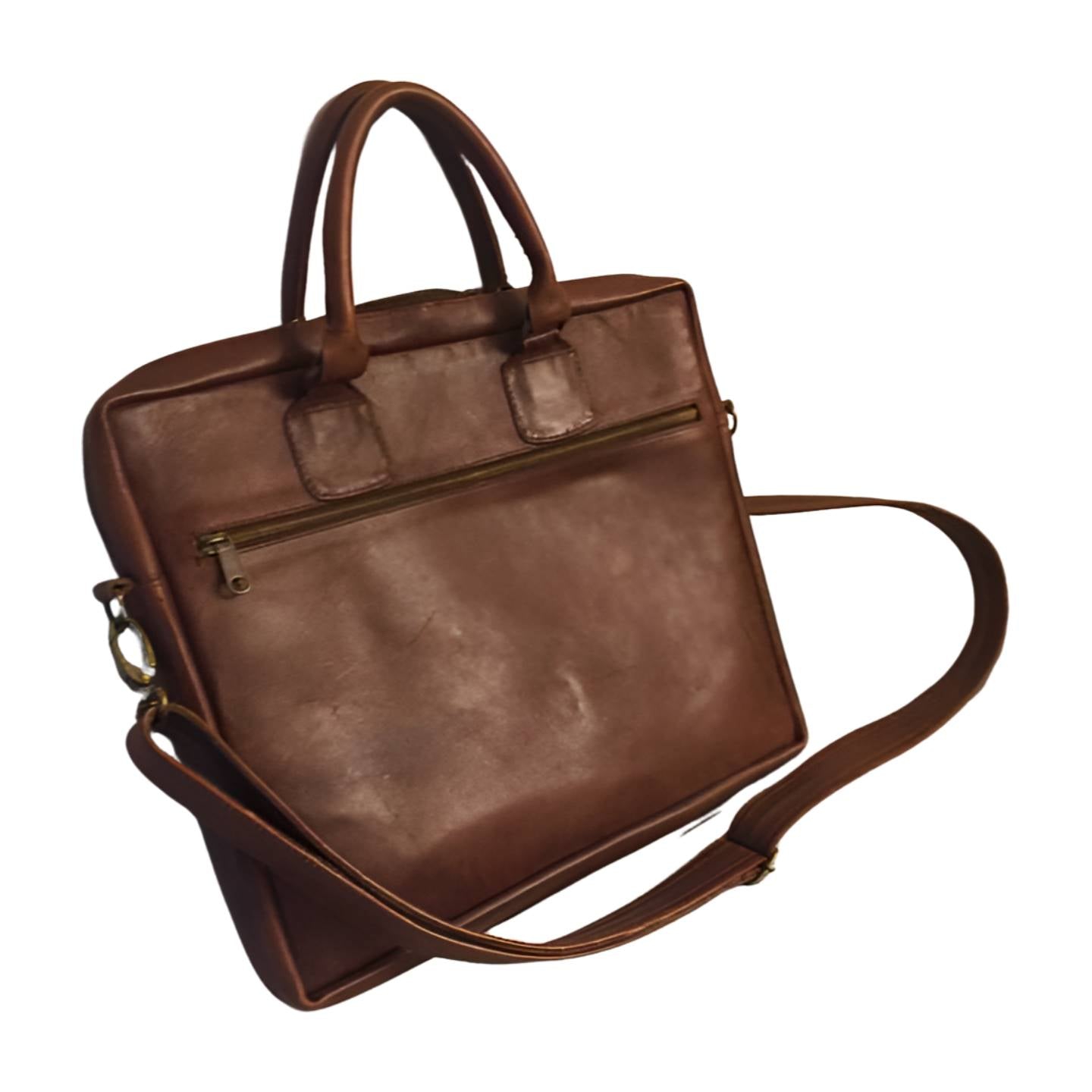Leather 13 inch Laptop Bag - Unisex | MIRELLE - Mirelle Leather and Lifestyle