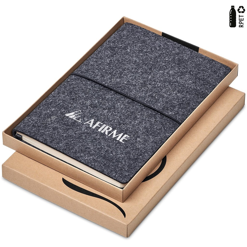 okiyo-rika-recycled-pet-felt-a5-soft-cover-notebook-south-africa-mirelle-leather-and-lifestyle-1 - South Africa - Mirelle Leather and Lifestyle