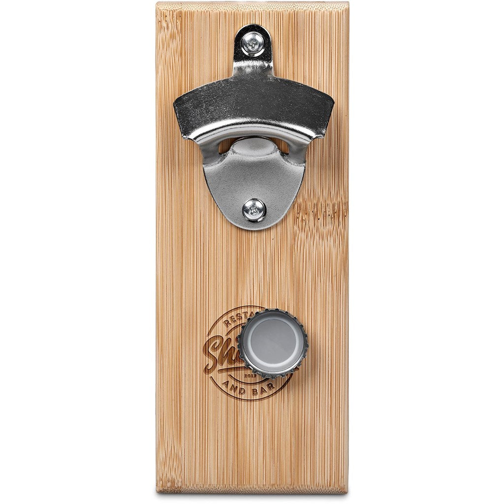Okiyo Akeru Bamboo Fridge Bottle Opener Mirelle Leather and Lifestyle