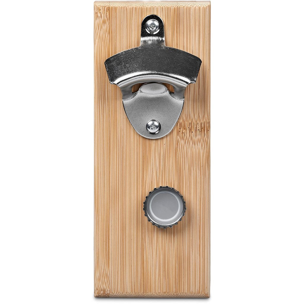 Okiyo Akeru Bamboo Fridge Bottle Opener Mirelle Leather and Lifestyle