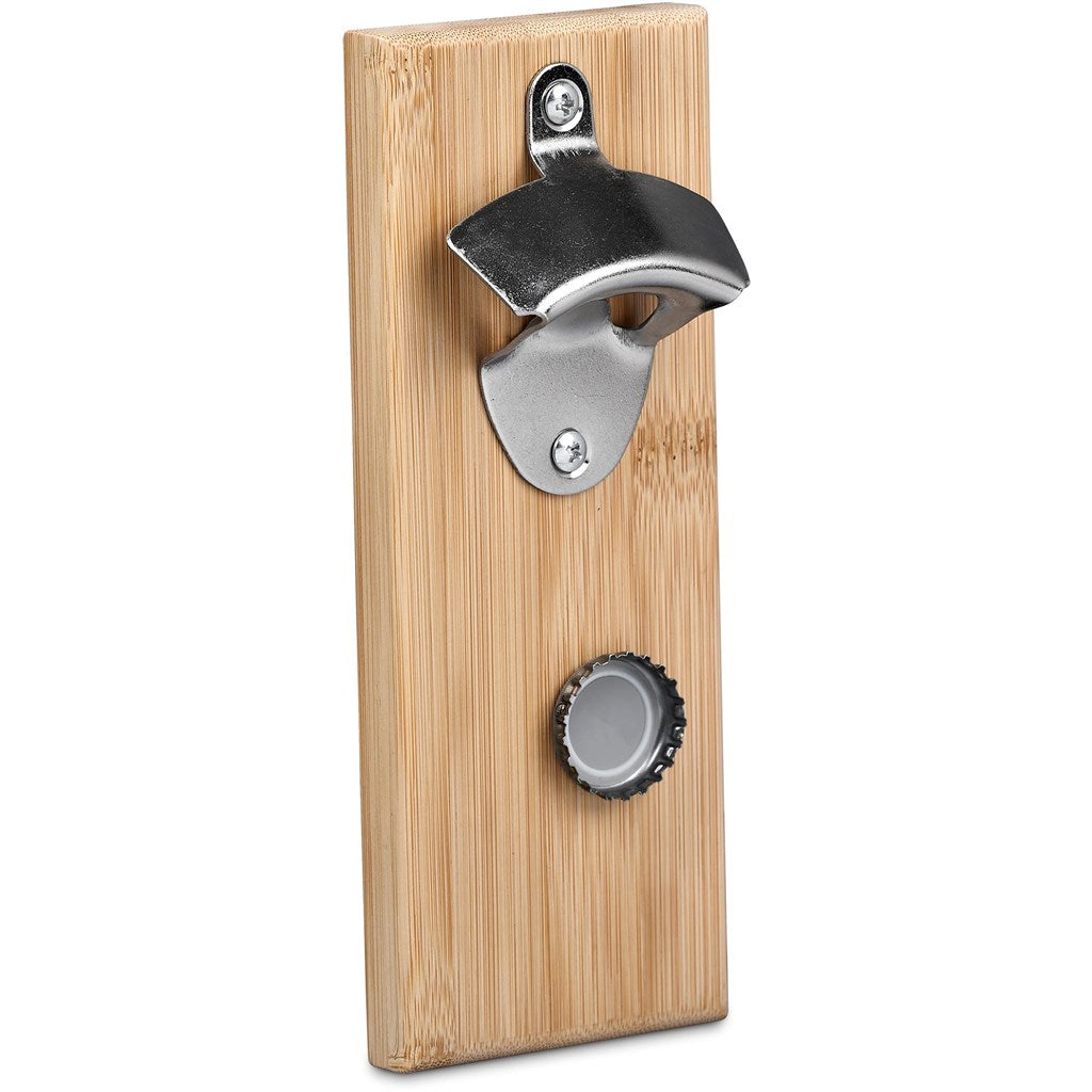 Okiyo Akeru Bamboo Fridge Bottle Opener Mirelle Leather and Lifestyle