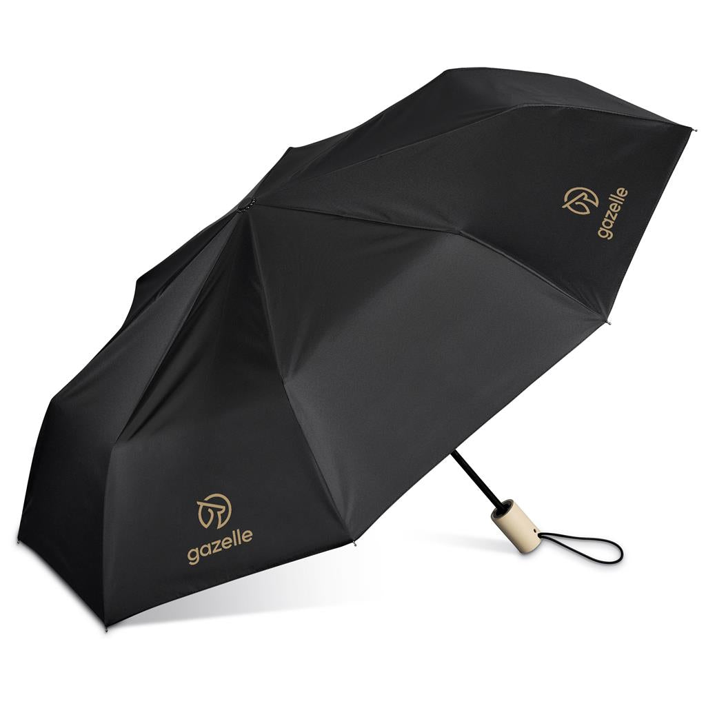 Okiyo Ameno Recycled PET Auto-Open Compact Umbrella Mirelle Leather and Lifestyle