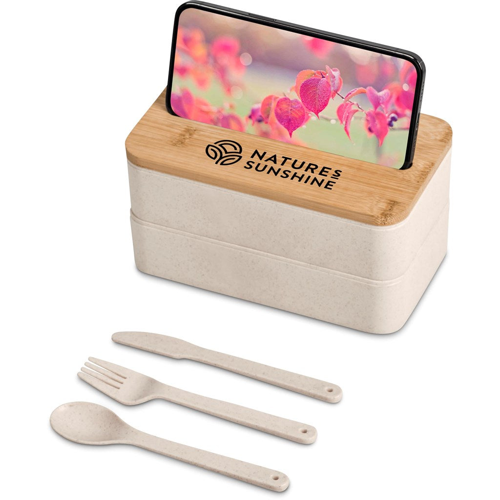 Okiyo Dura Wheat Straw & Bamboo Lunch Box Set Mirelle Leather and Lifestyle