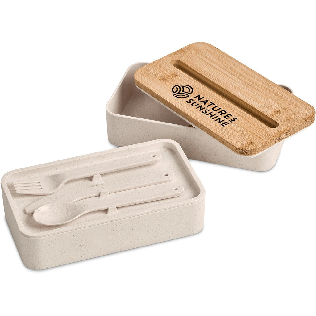 Okiyo Dura Wheat Straw & Bamboo Lunch Box Set Mirelle Leather and Lifestyle
