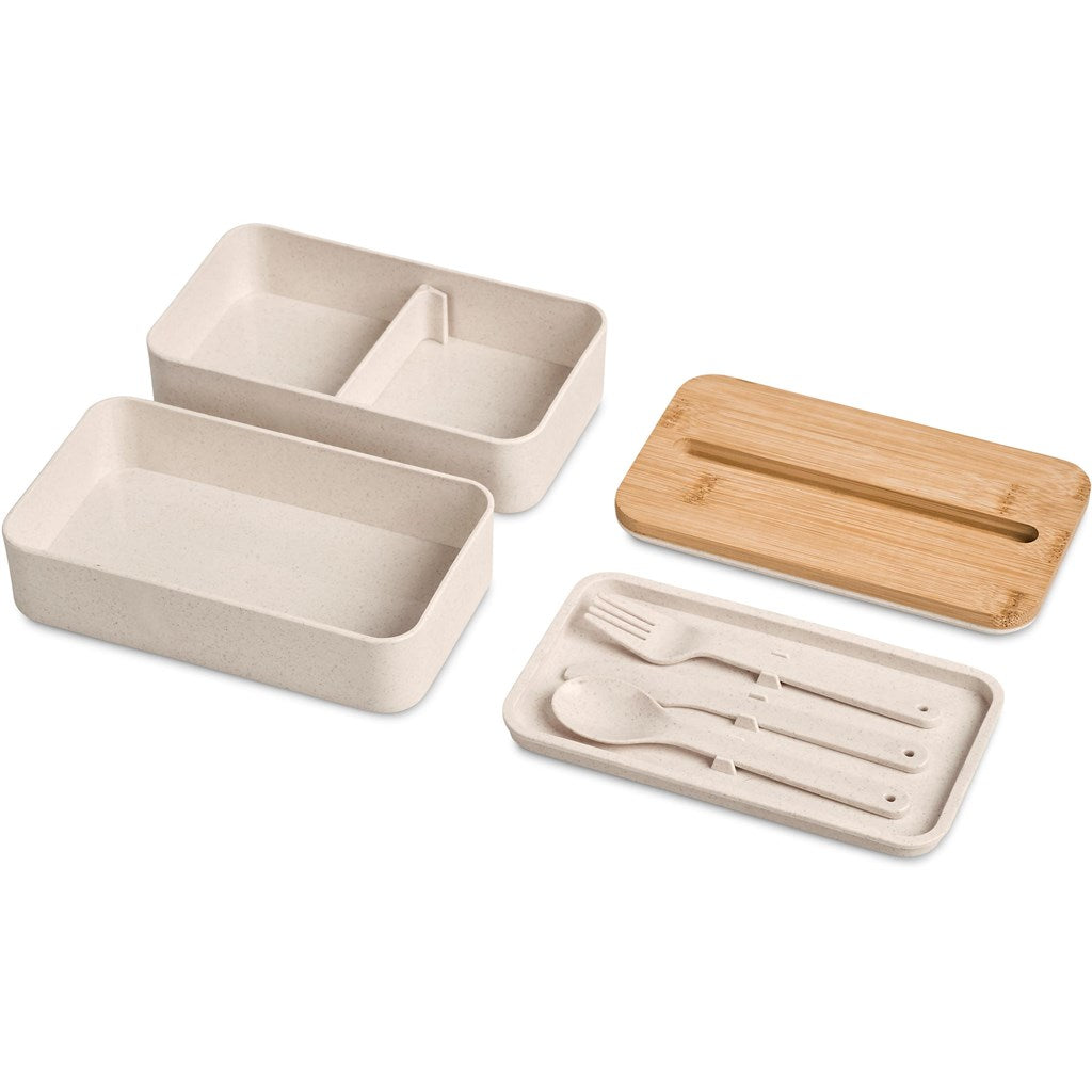 Okiyo Dura Wheat Straw & Bamboo Lunch Box Set Mirelle Leather and Lifestyle