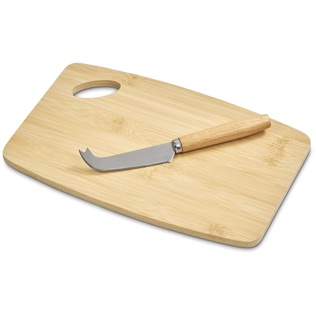 Okiyo Edamu Bamboo Cheese Board Set Mirelle Leather and Lifestyle